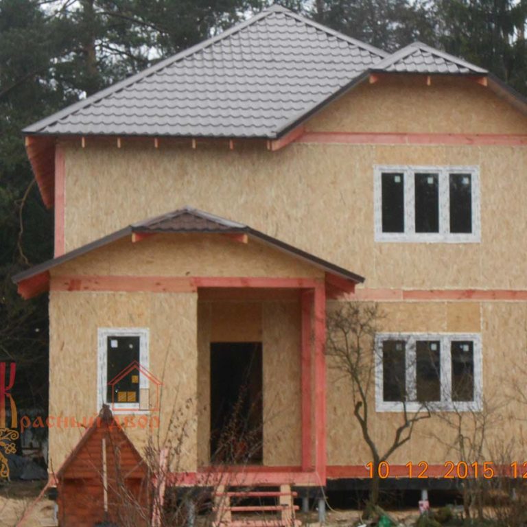 дом из sip панелей: пензенская область, г. пенза, ахуны